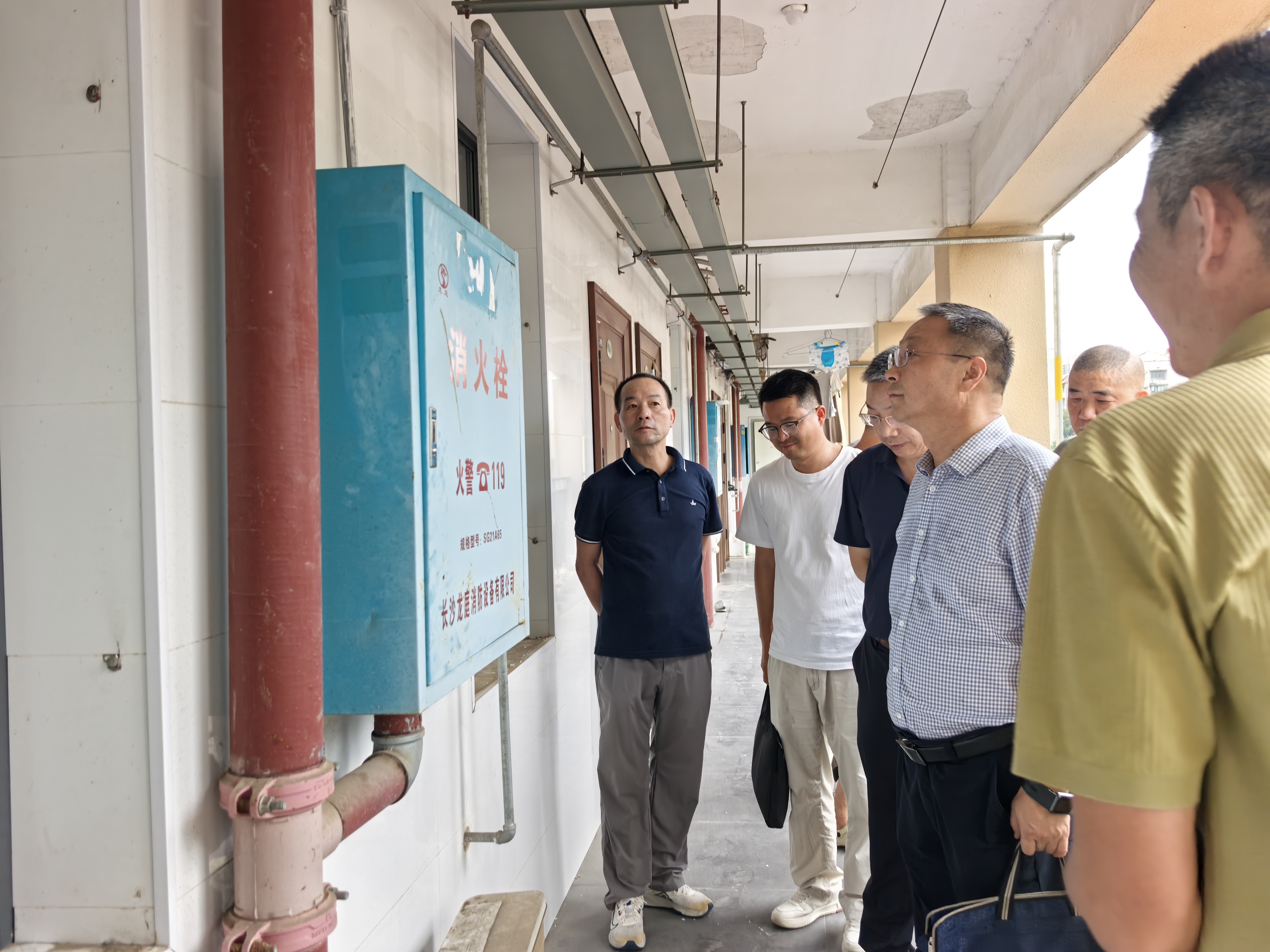 郭亚平带队赴益阳基地开展安全检查