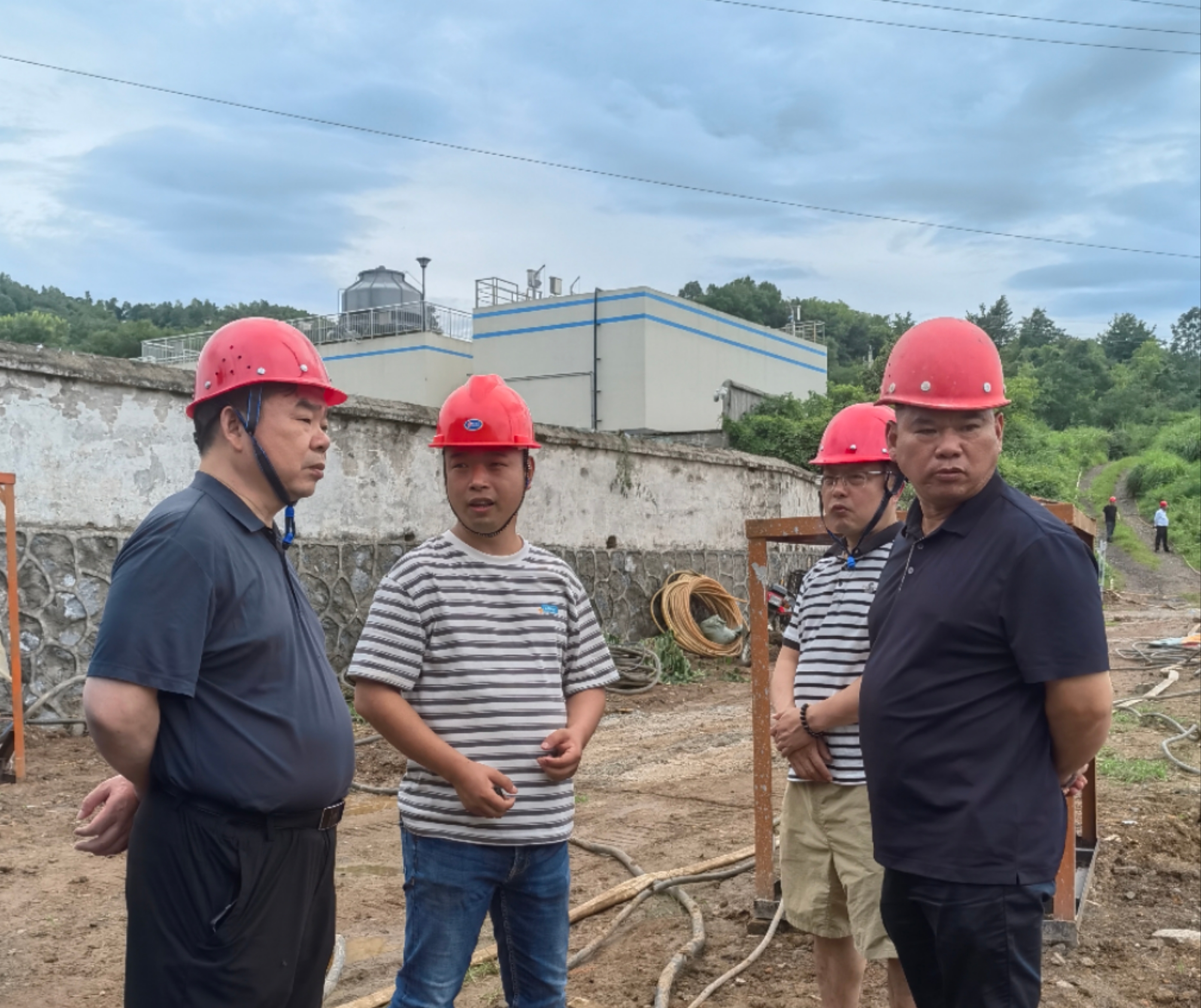 黄超刚深入耒阳卫生填埋场项目督导安全生产：筑牢防线 压实责任 确保安全形势持续稳定