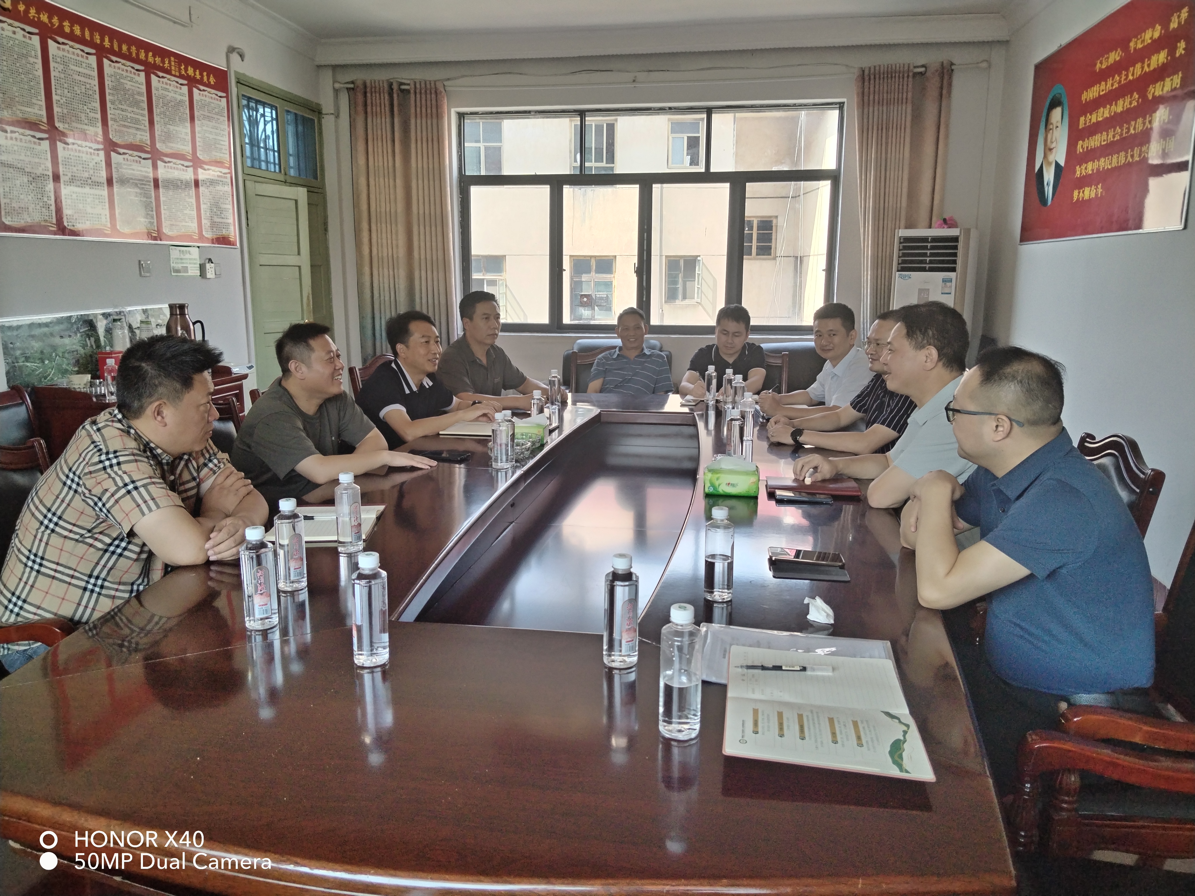 安全检查不松懈 高温一线送清凉—吴兵良带队赴邵阳地区项目——线开展慰问与安全检查