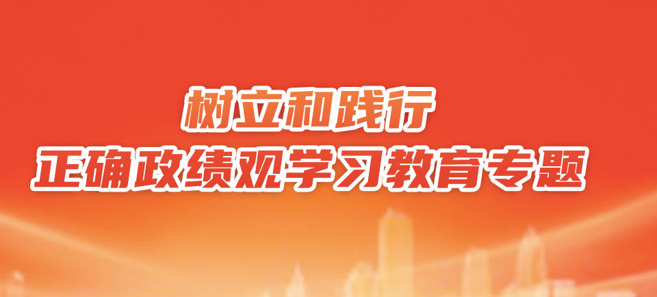 树立和践行正确政绩观学习教育
