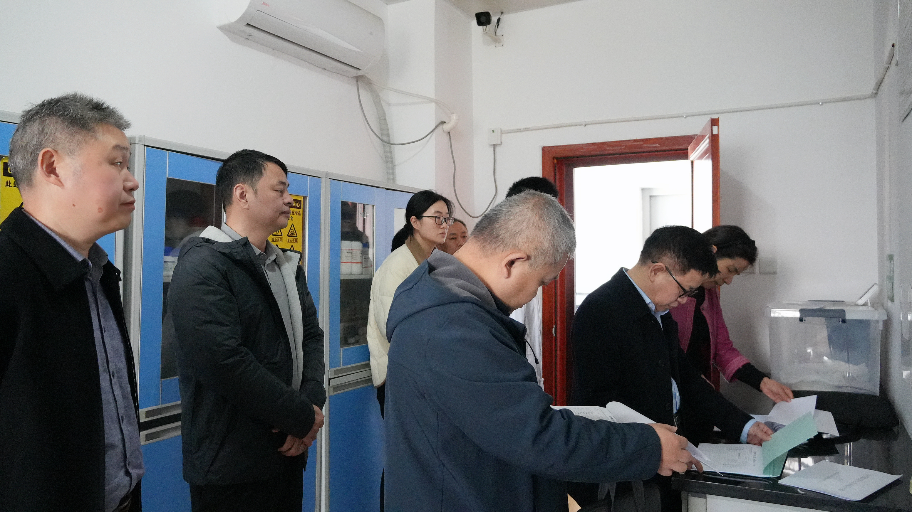 全铁军带队赴湖南地质核应用中心含浦基地开展安全生产检查