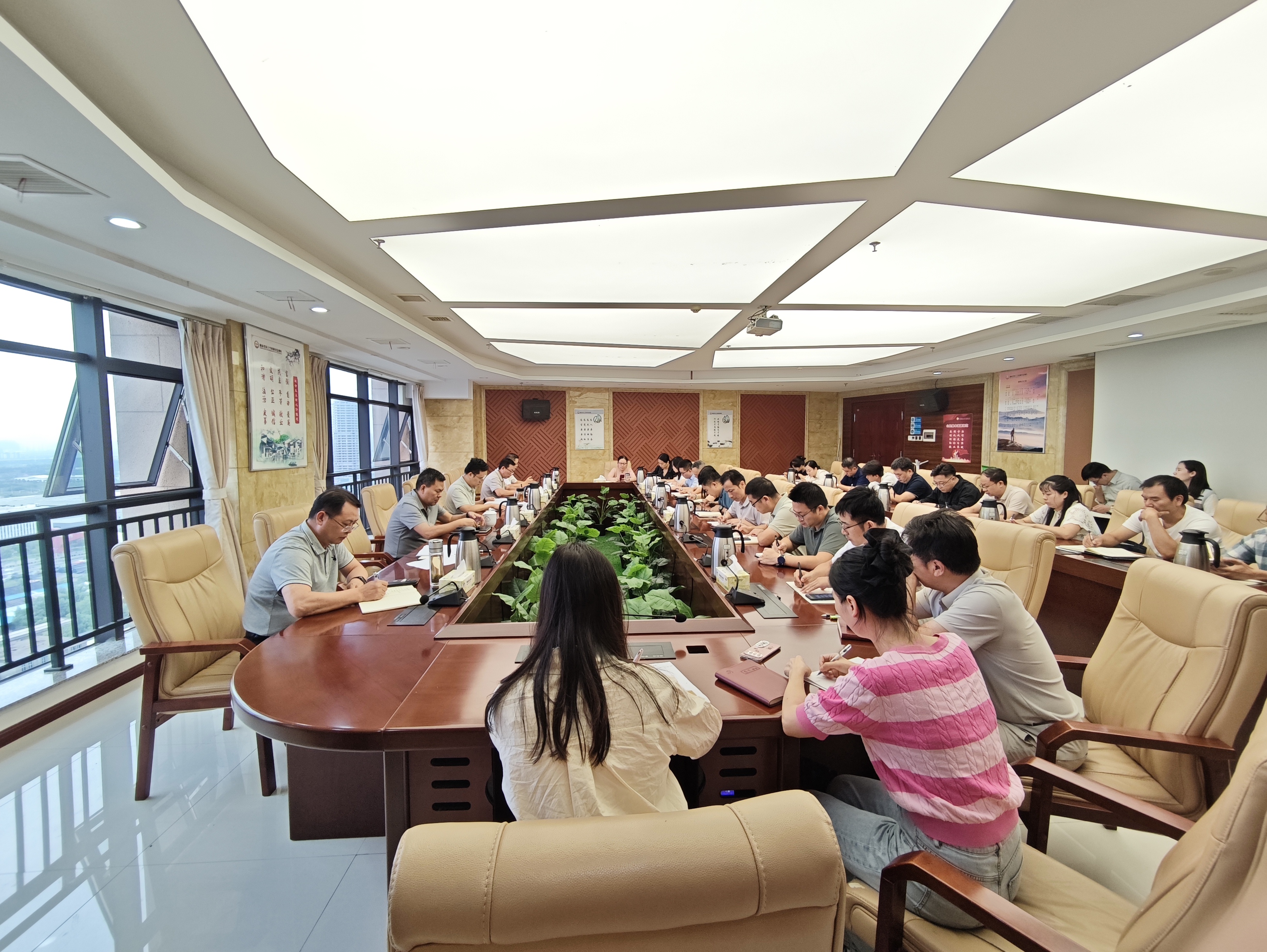湖南省地质院空间所召开深入贯彻中央八项规定精神学习教育总结会议