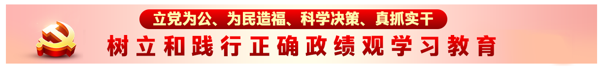 树立和践行正确政绩观学习教育专题
