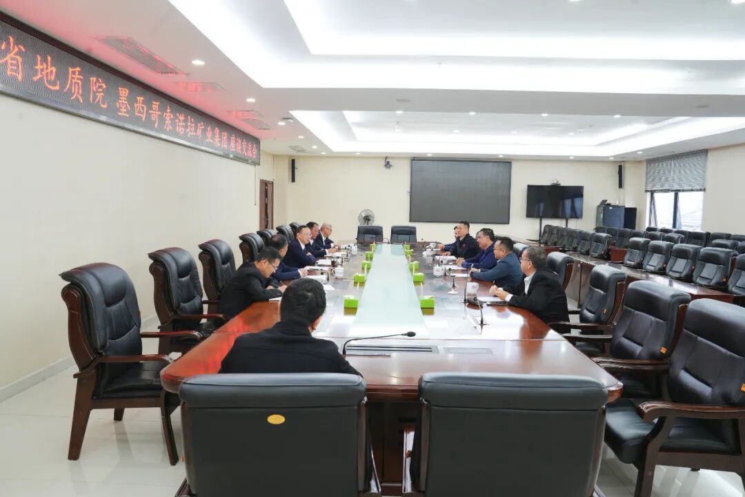 墨西哥索诺拉矿业集团到访湖南省地质院