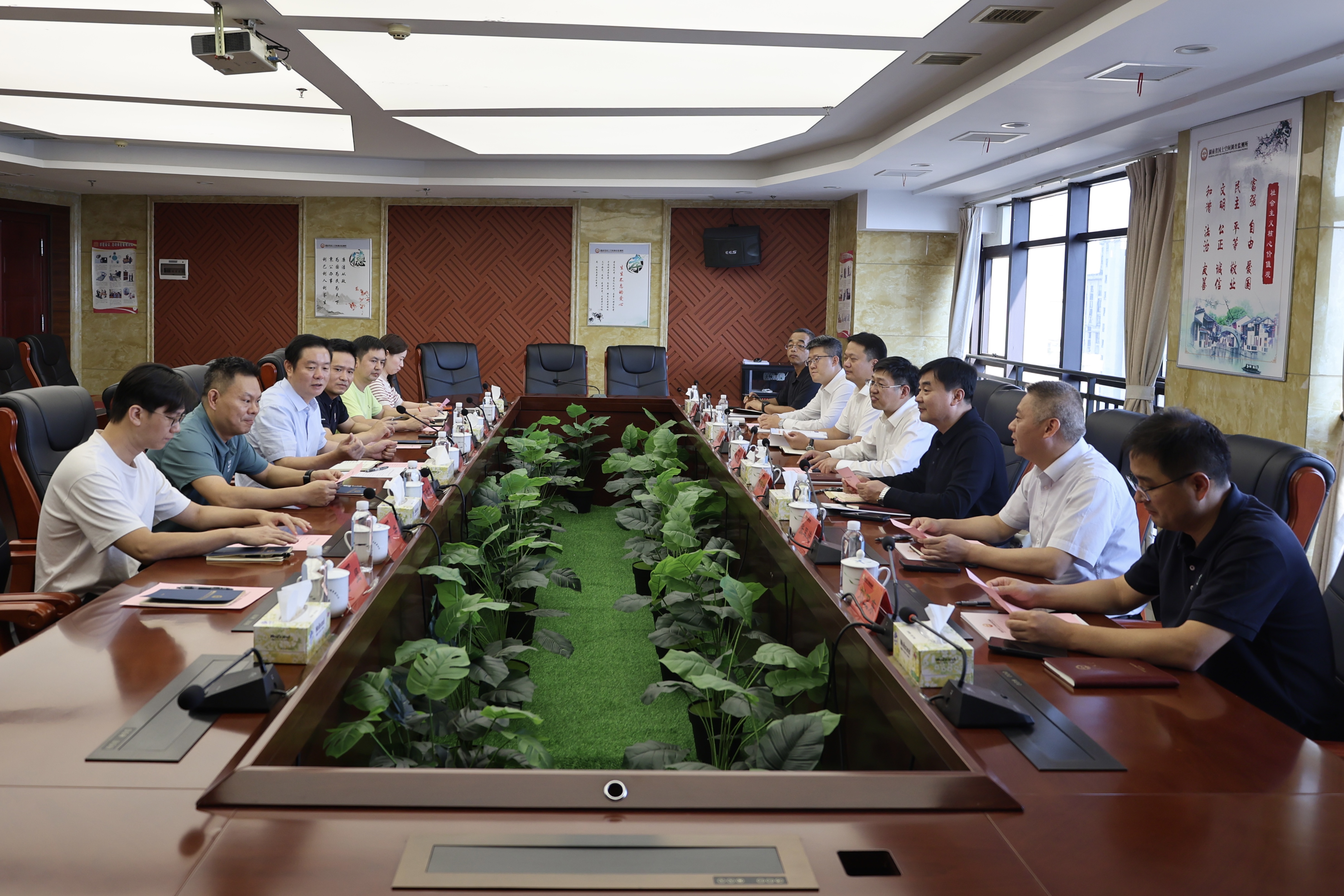 共谋合作新标杆！山东省地矿局丁正江一行到访湖南省地质院空间所
